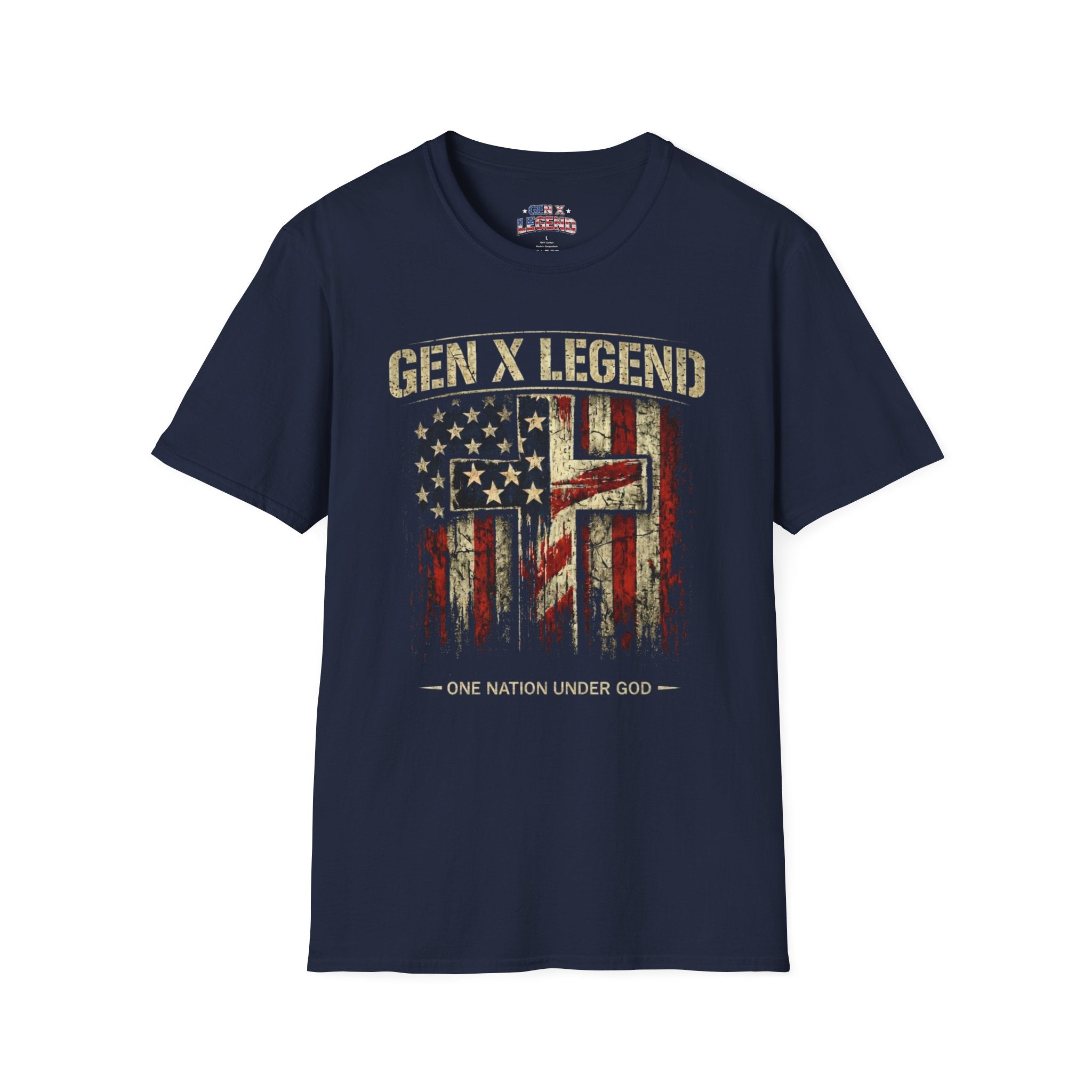 Gen X Legend T-Shirt — 'One Nation Under God'  Tee
