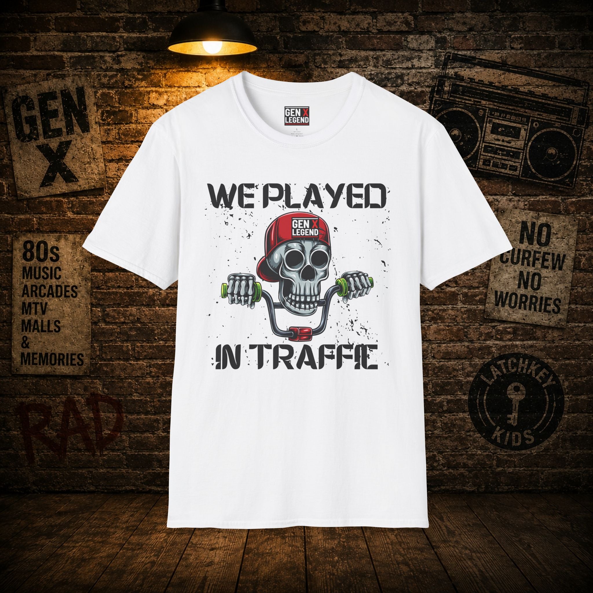 Gen X Legend T-Shirt - We Played In Traffic