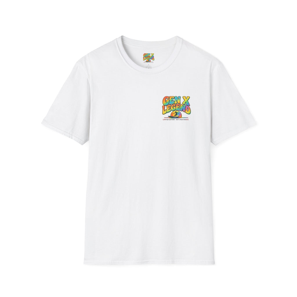 Gen X Legend T-Shirt — 80's Heatwave - 'Great Parties'