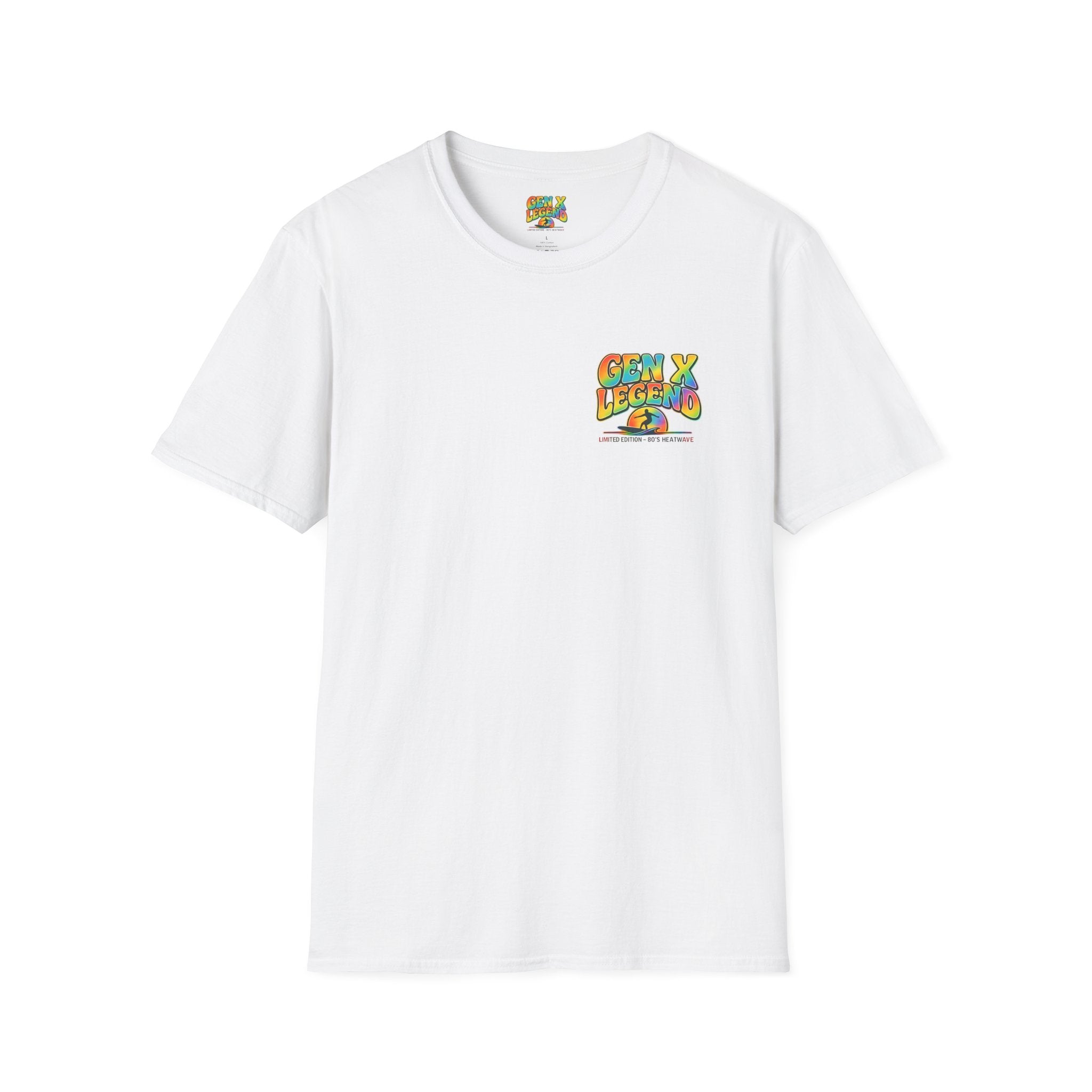 Gen X Legend T-Shirt — 80's Heatwave - 'Great Parties'