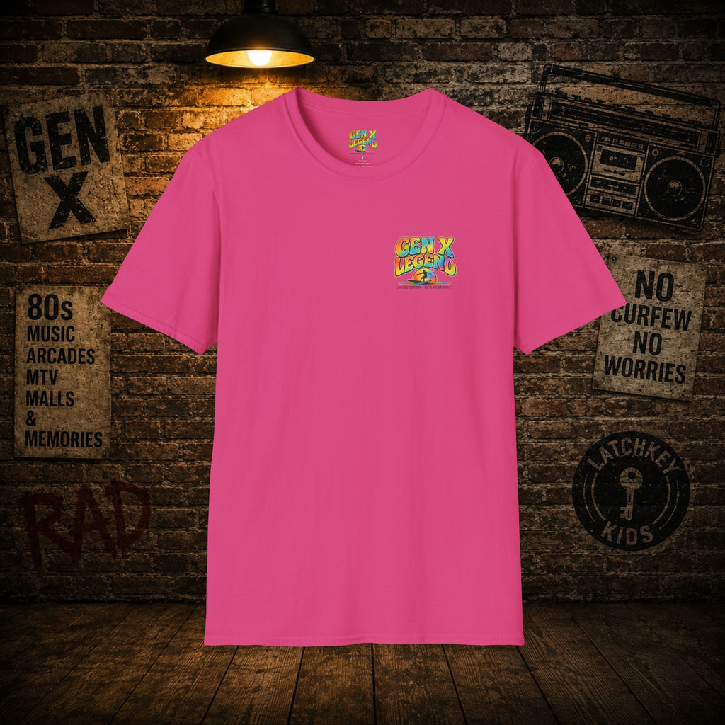 Gen X Legend T-Shirt — 80's Heatwave - 'No Worries'