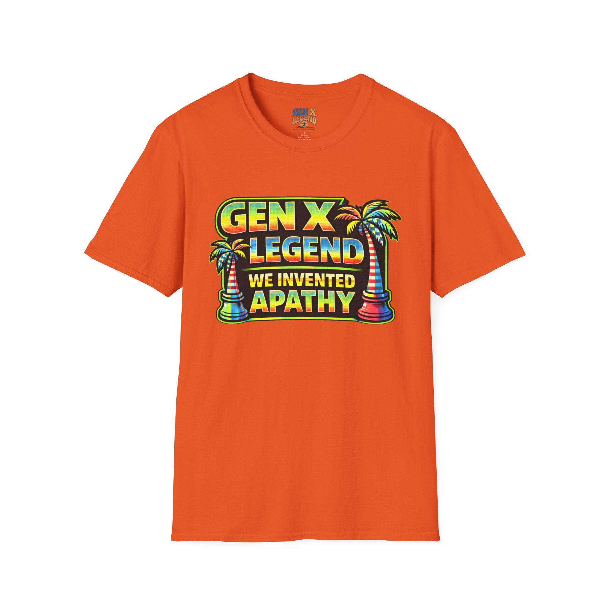 Gen X Legend T-Shirt — 80's Heatwave - 'Apathy'