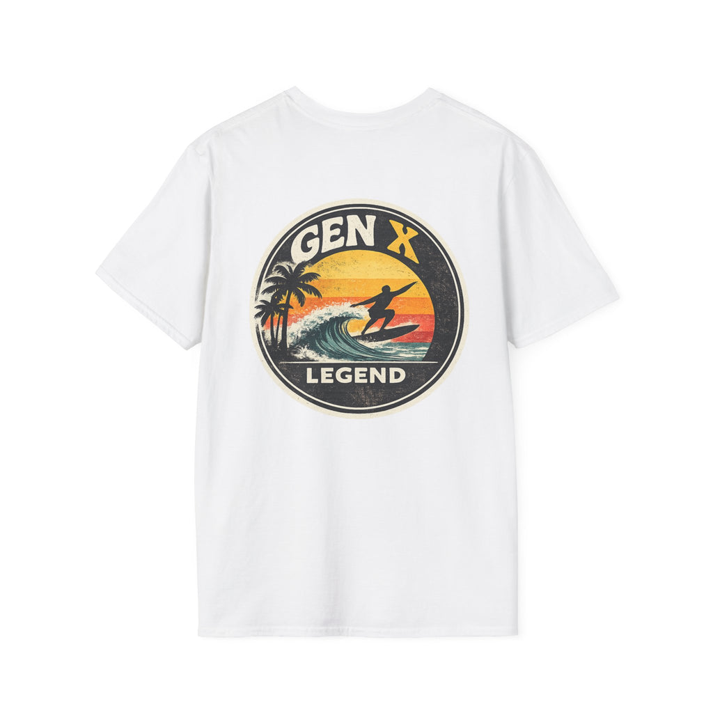 Gen X Legend T-Shirt — 80's Heatwave - 'Surf Legend'