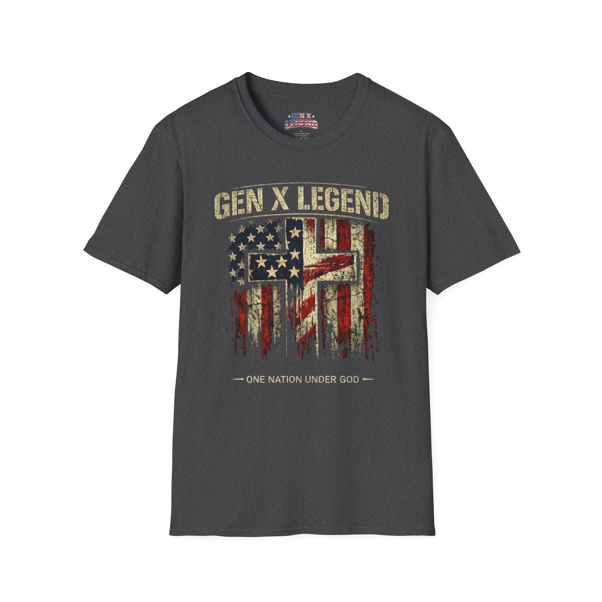 Gen X Legend T-Shirt — 'One Nation Under God'  Tee