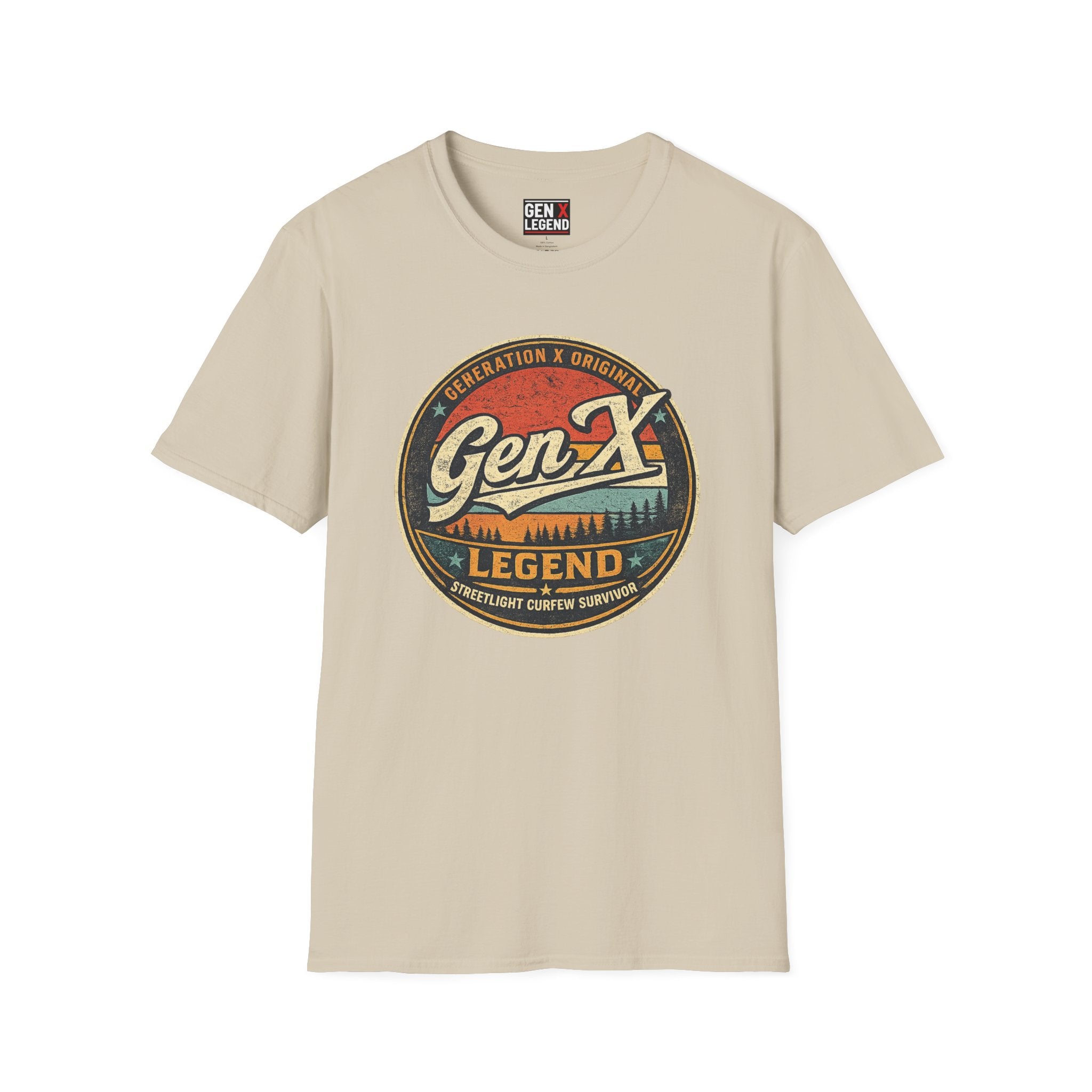 Gen X Legend T-Shirt — 'Streetlight Curfew'