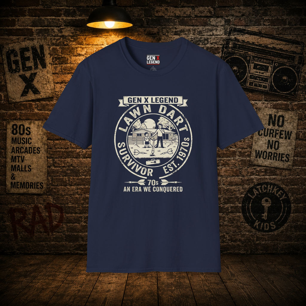 Gen X Legend T-Shirt — Lawn Dart Survivor