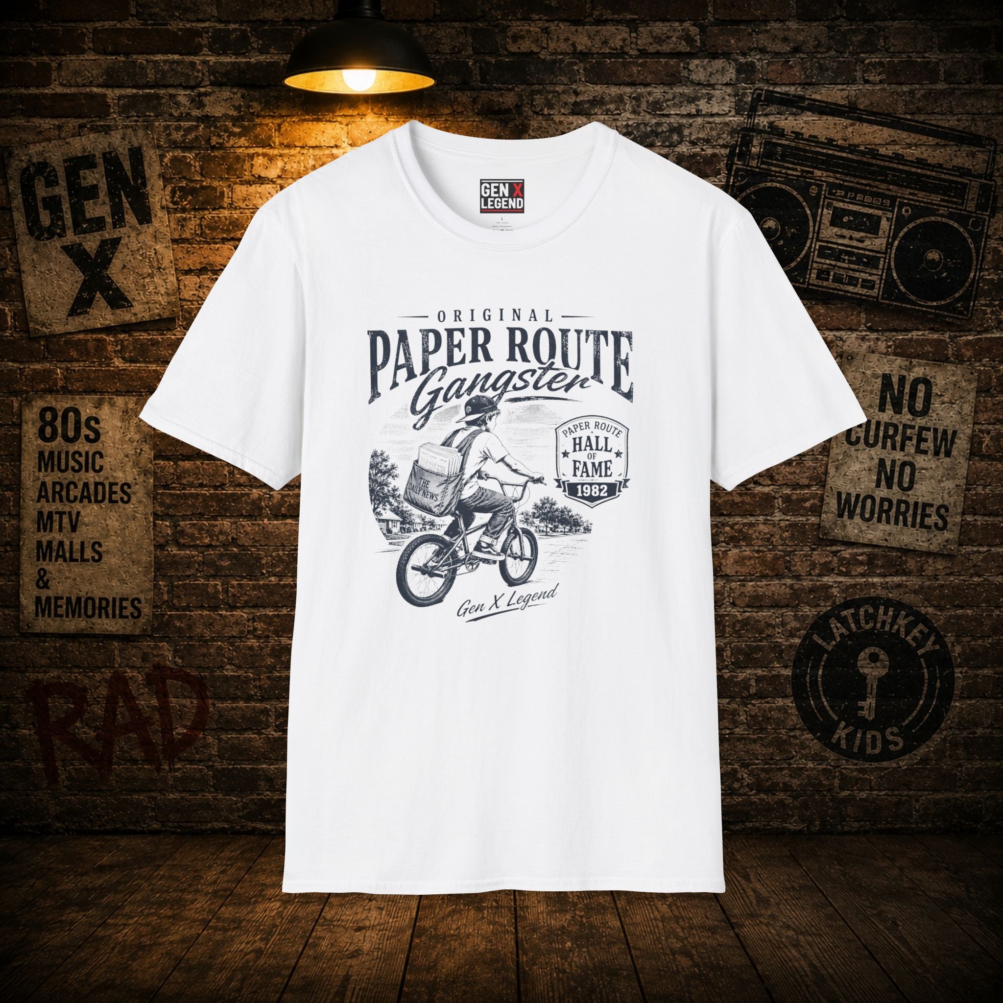 Gen X Legend T-Shirt — Paper Route Gangster