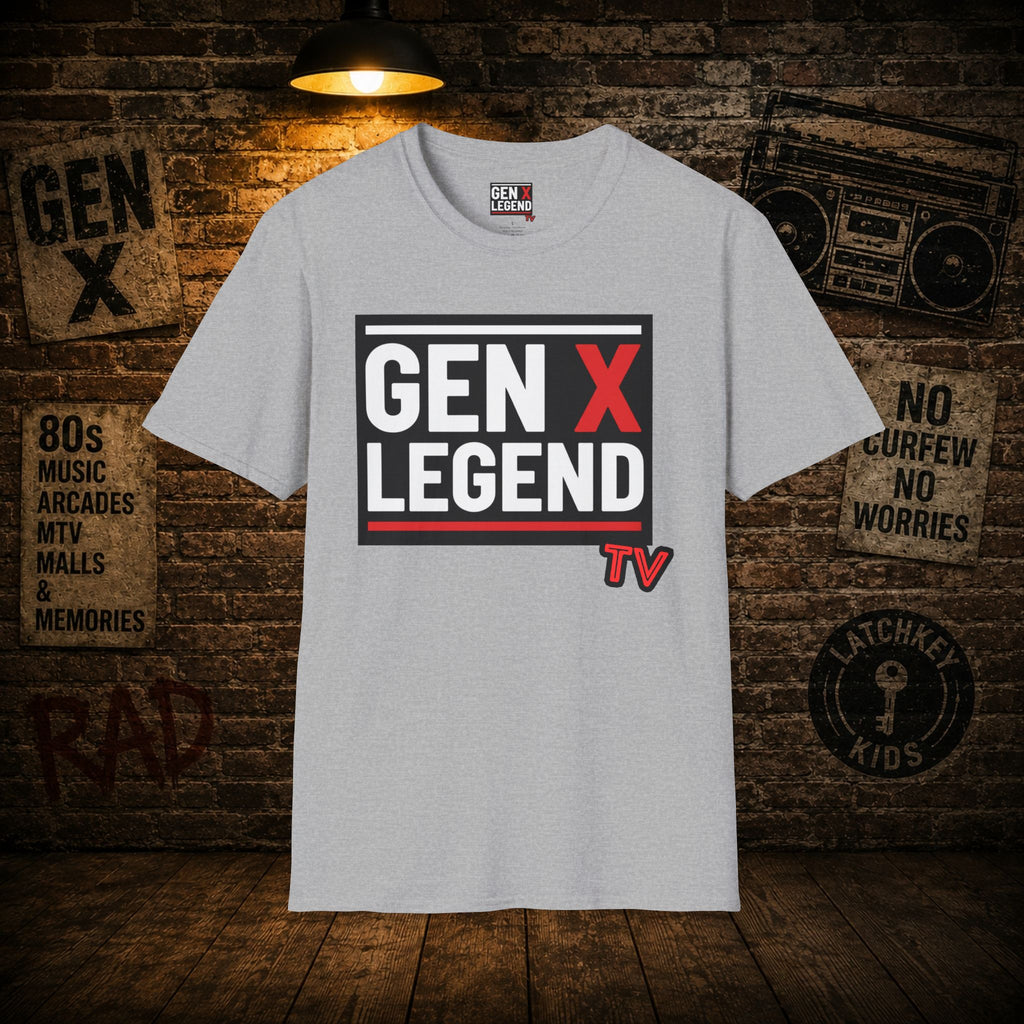 Gen X Legend T-Shirt - Gen X Legend TV