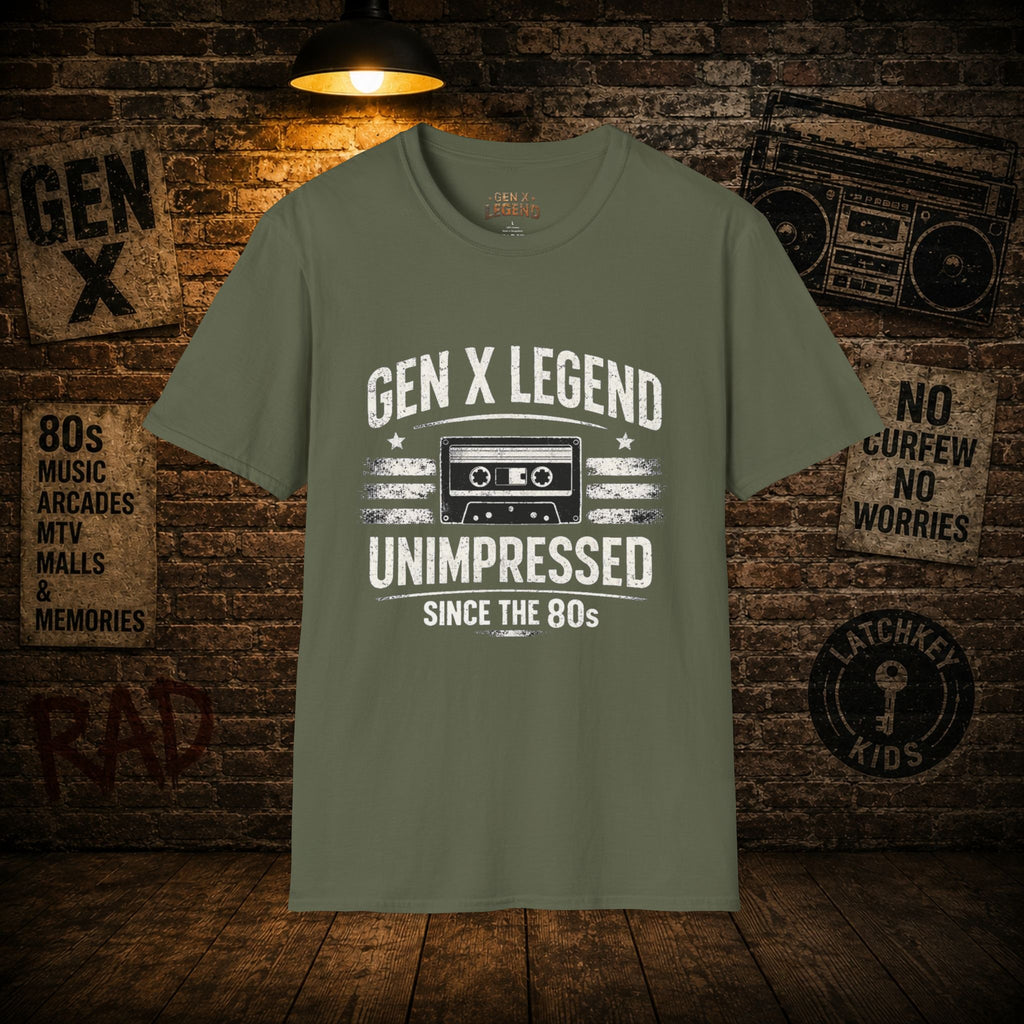 Gen X Legend T-Shirt — 'Unimpressed'