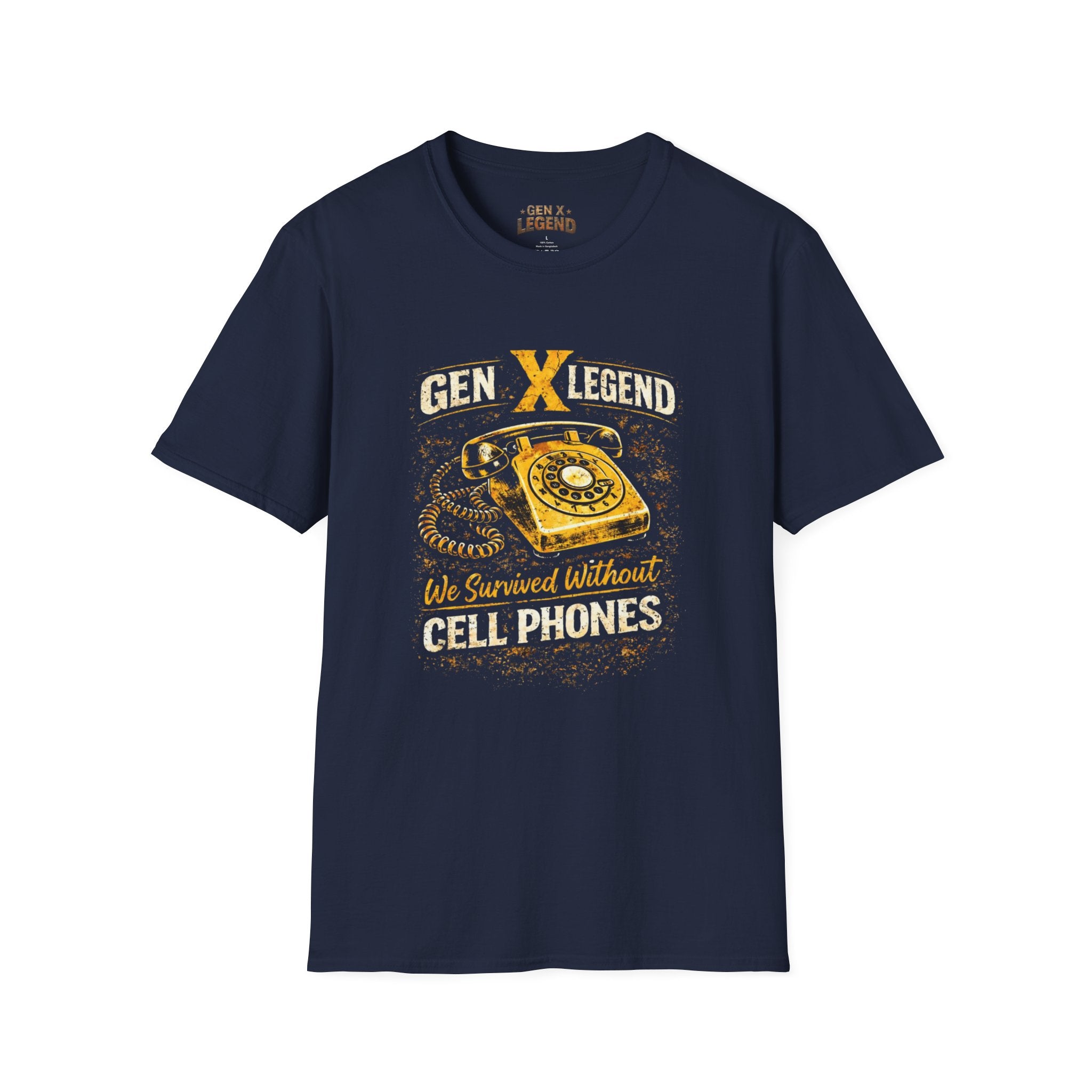 Gen X Legend T-Shirt — 'Survived Without Cell Phones'
