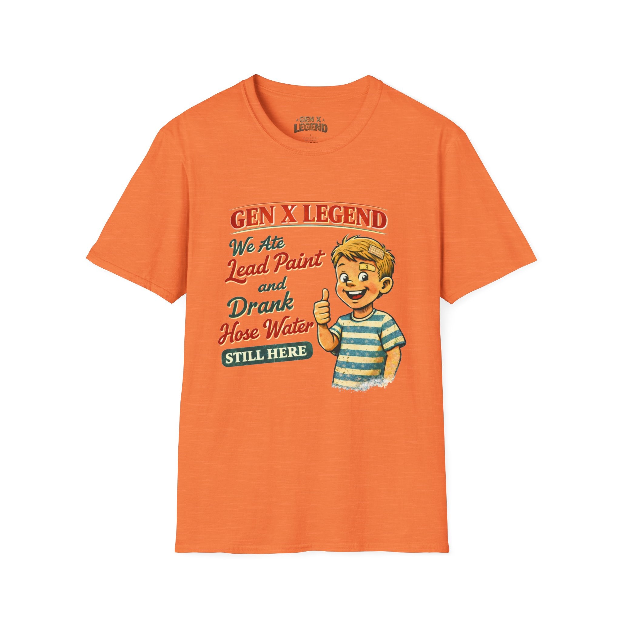 Gen X Legend T-Shirt — 'Ate Lead Paint' Tee