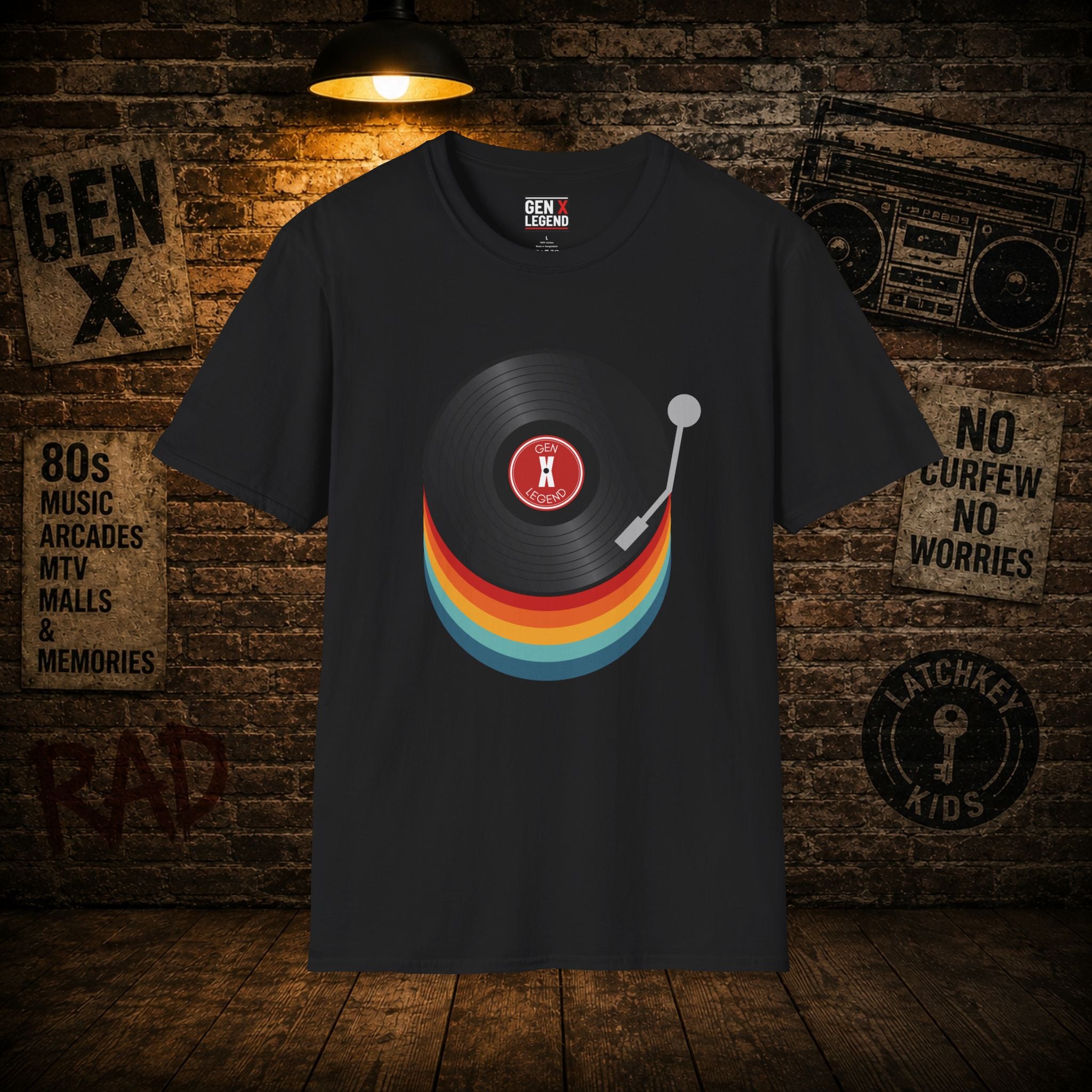 Gen X Legend T-Shirt - Vinyl Record