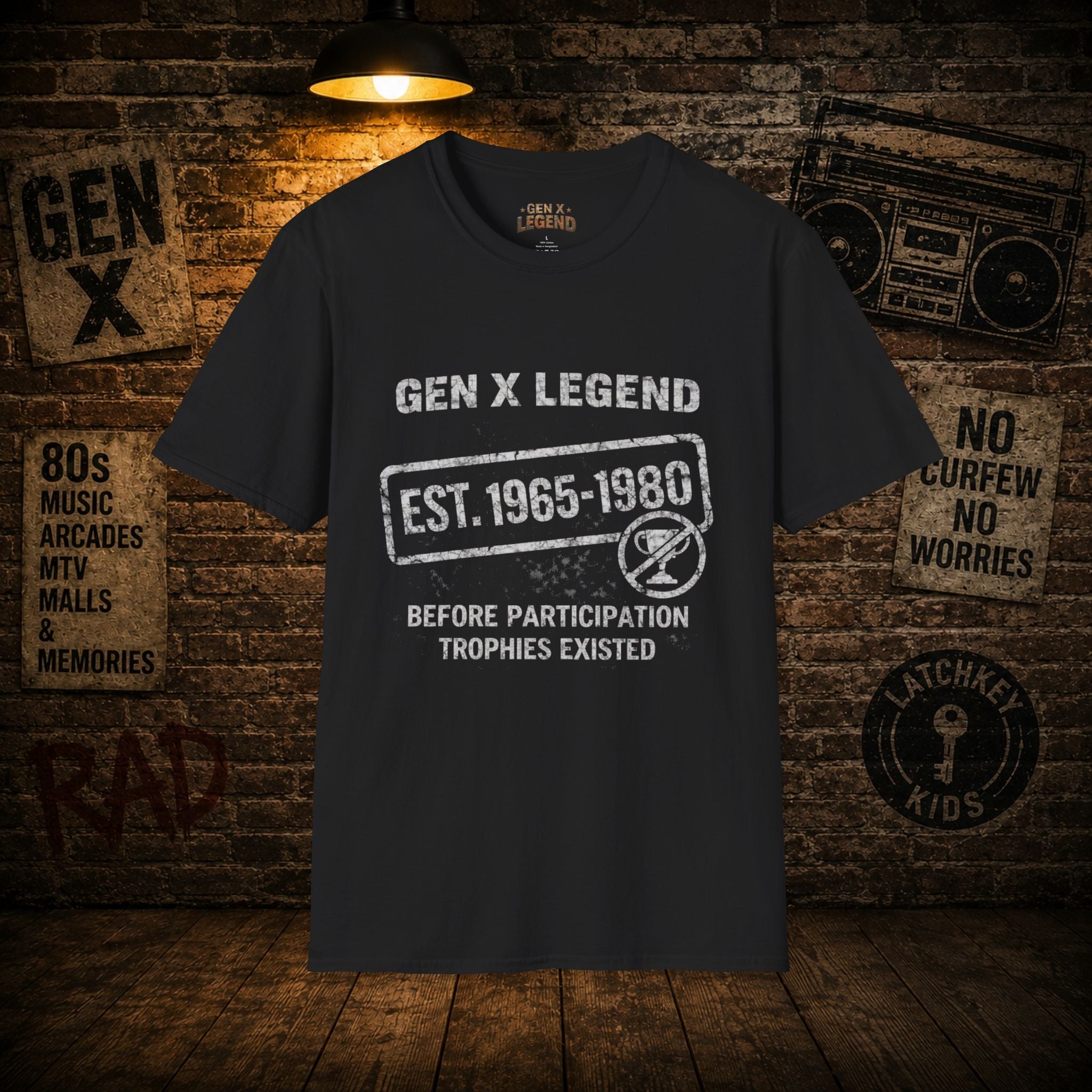 Gen X Legend T-Shirt — 'Est 1965-1980'