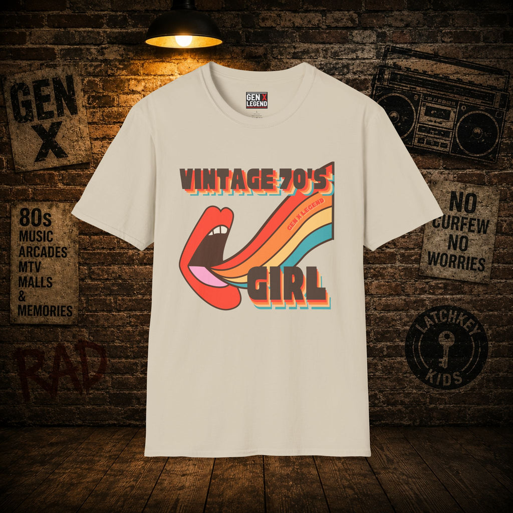 Gen X Legend T-Shirt - Vintage 70's Girl