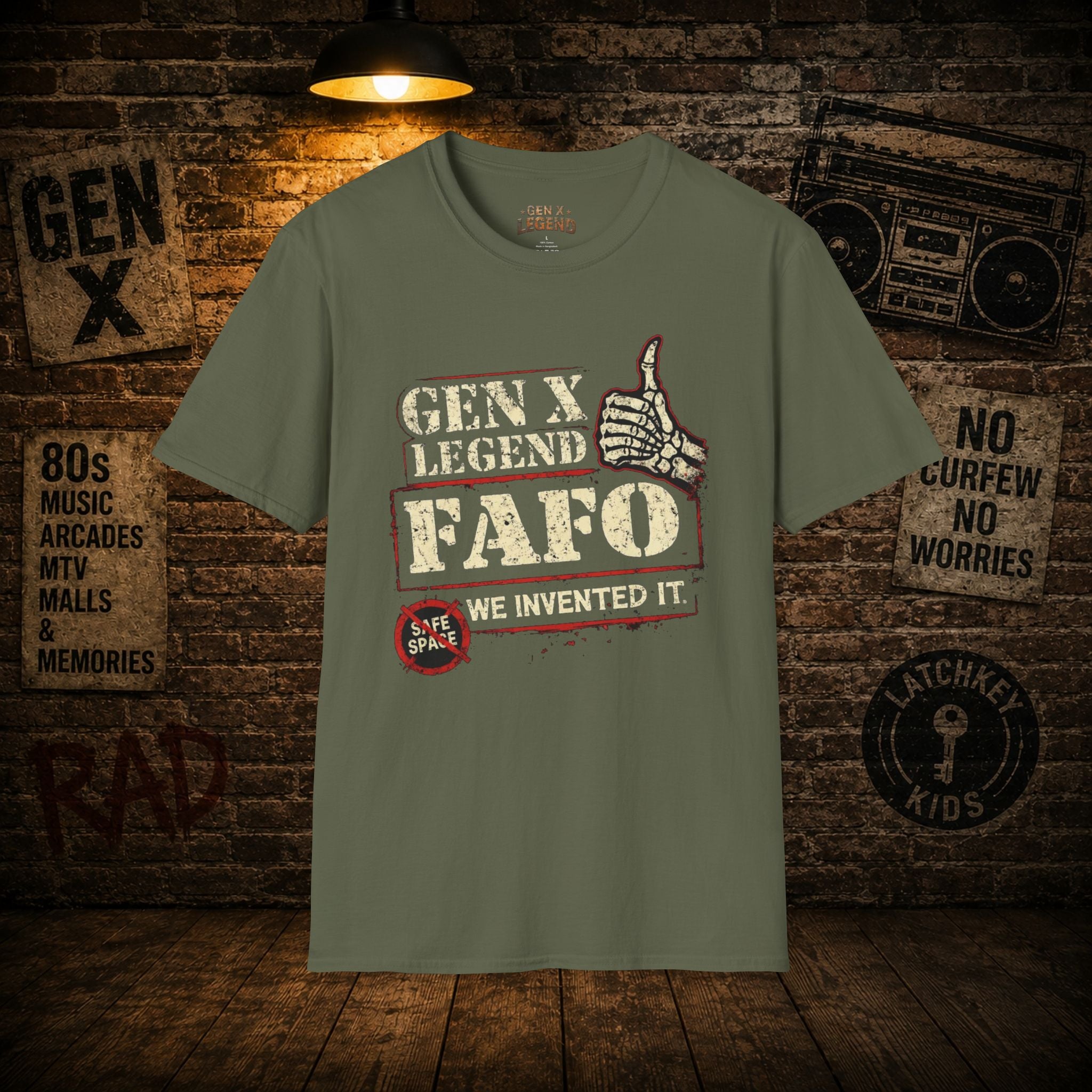 Gen X Legend T-Shirt — 'FAFO'