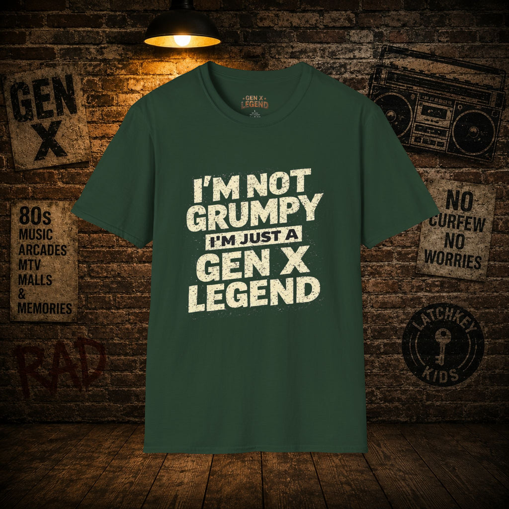 Gen X Legend T-Shirt — 'Not Grumpy'