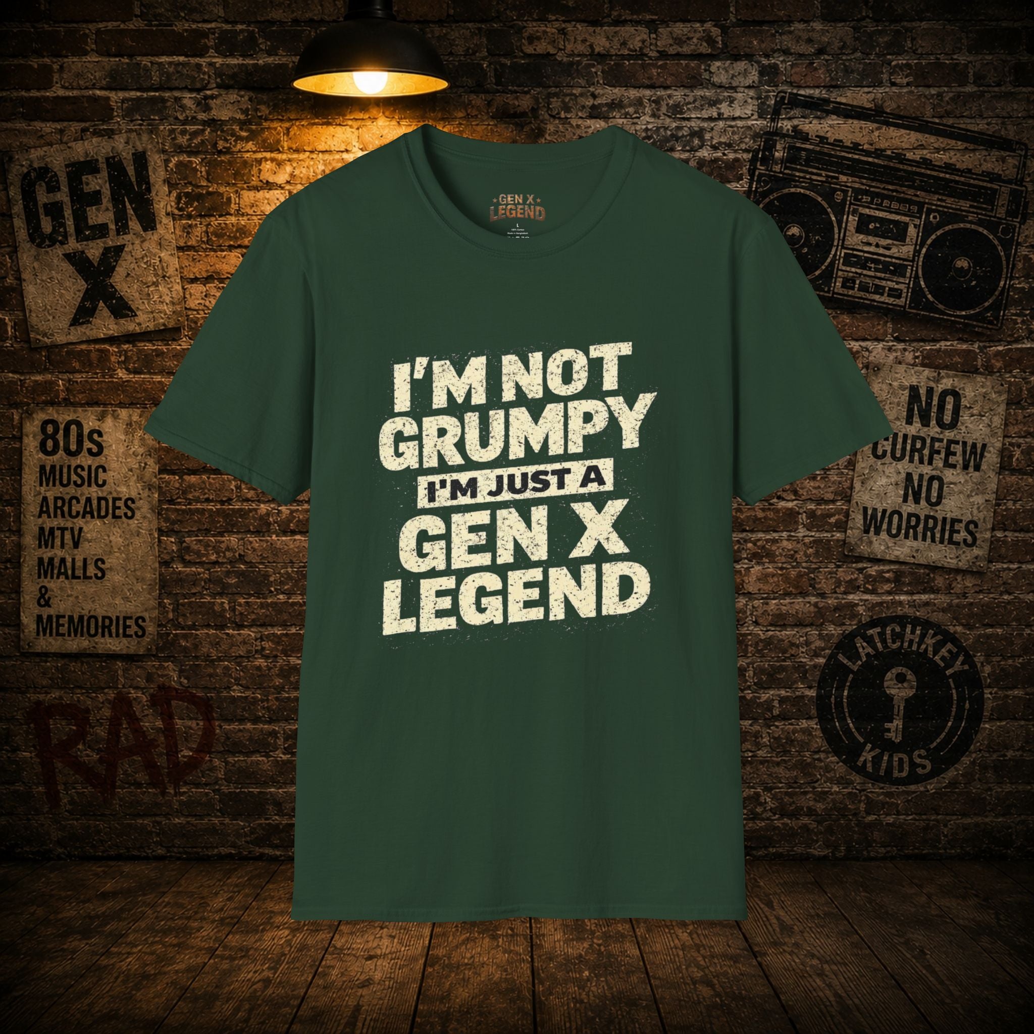 Gen X Legend T-Shirt — 'Not Grumpy'