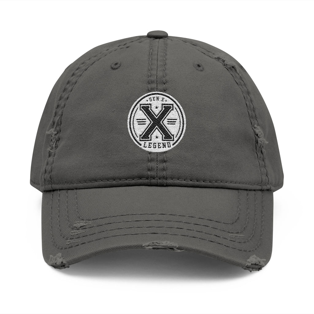 Gen X Legend Distressed Embroidered Hat