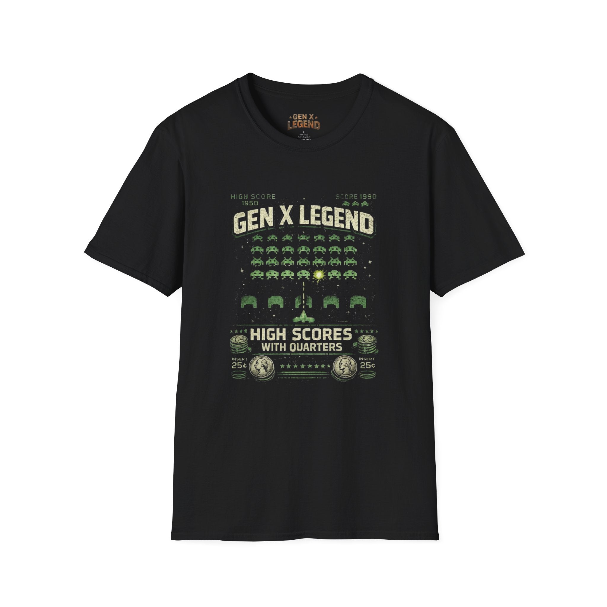 Gen X Legend T-Shirt — 'Quarters'