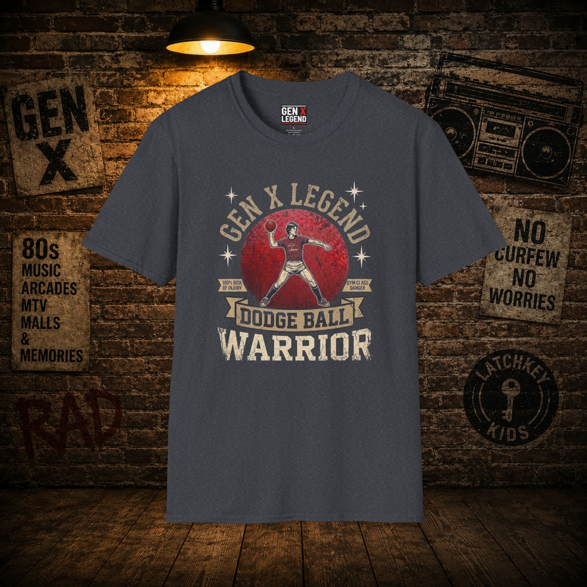 Gen X Legend T-Shirt — Dodge Ball Warrior
