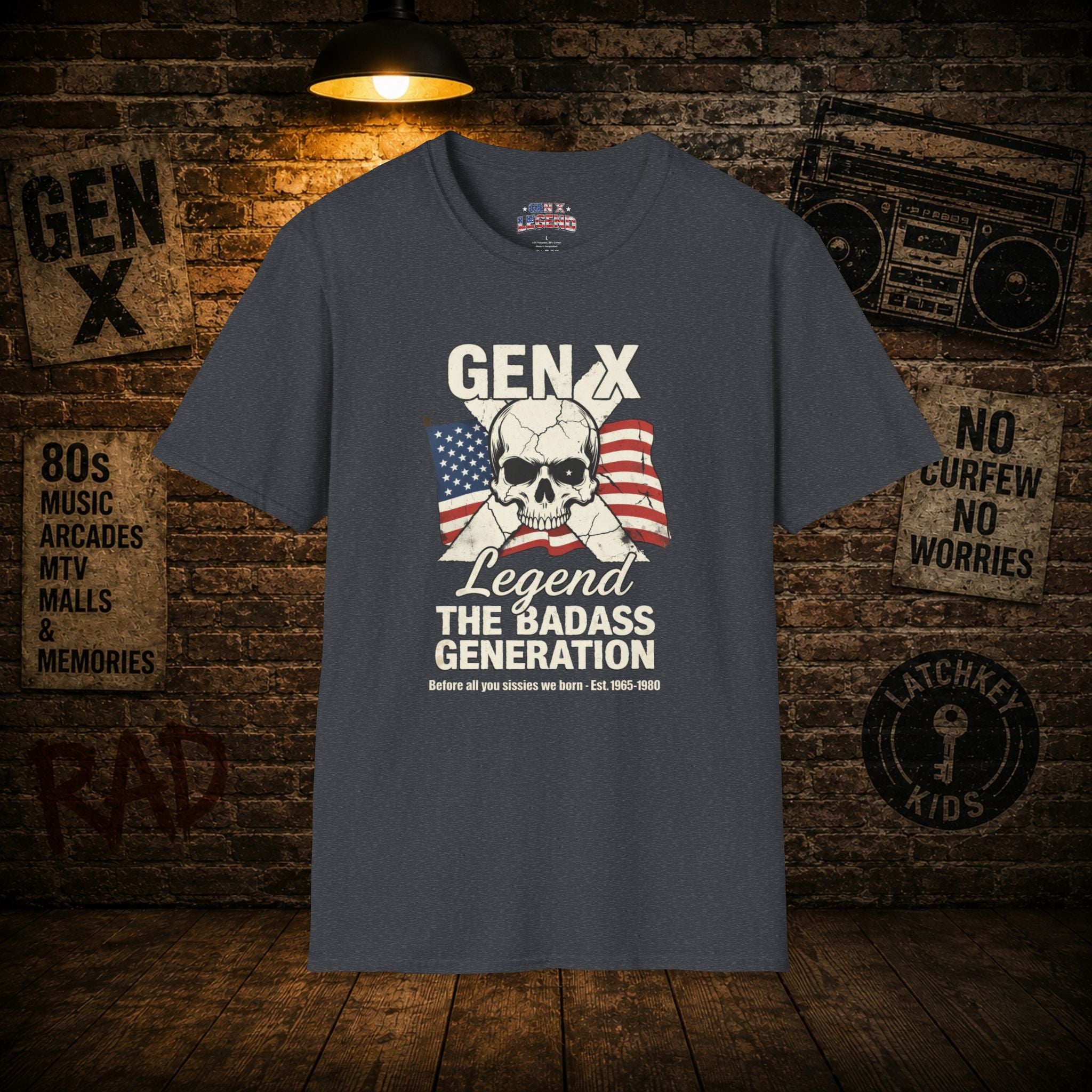 Gen X Legend T-Shirt — 'The Badass Generation'