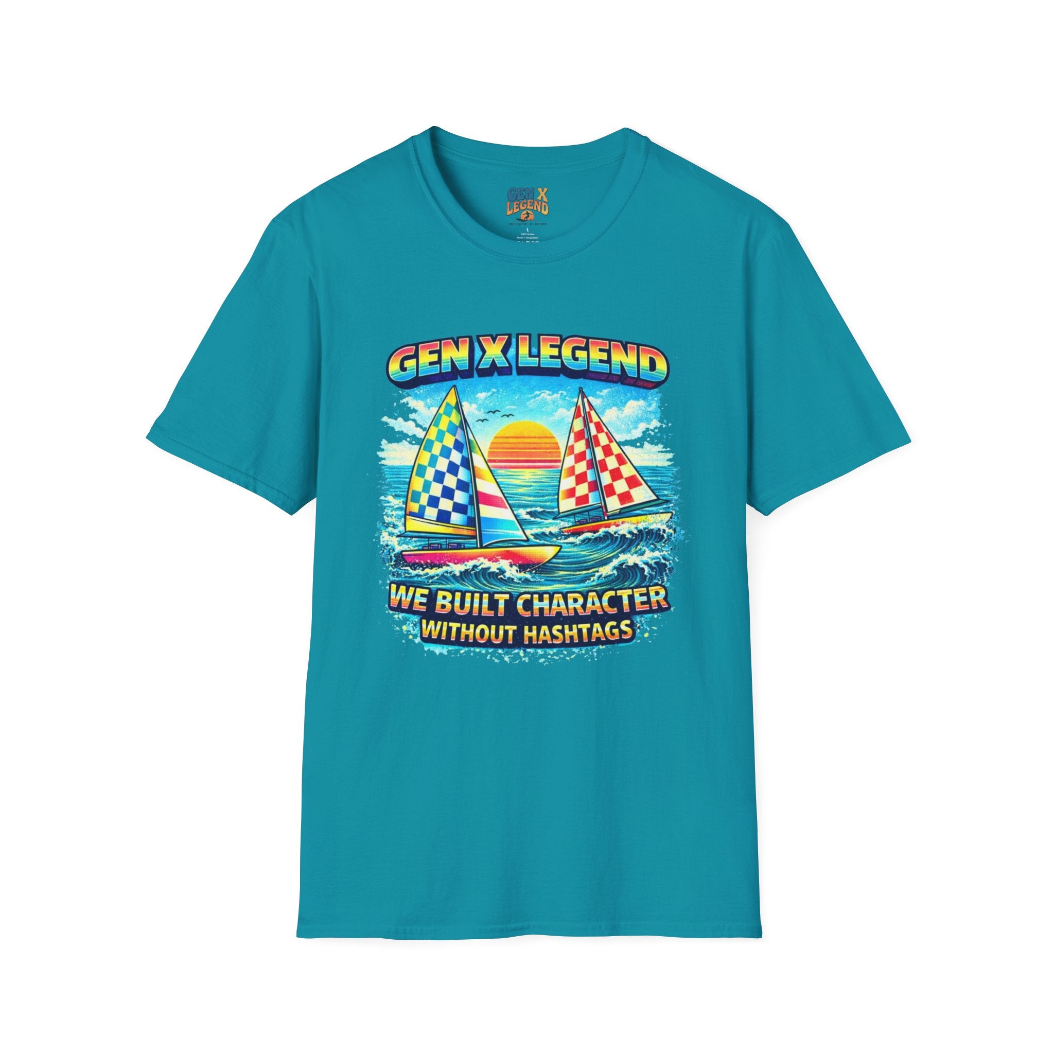 Gen X Legend T-Shirt — 80's Heatwave - 'Built Character'