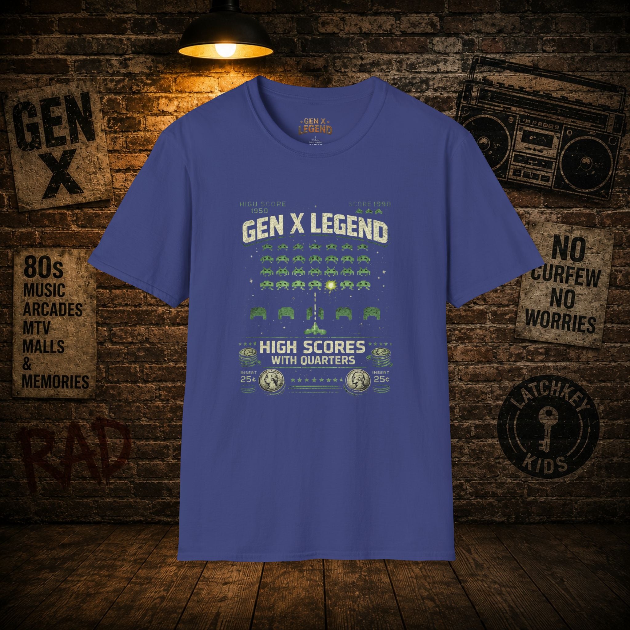 Gen X Legend T-Shirt — 'Quarters'