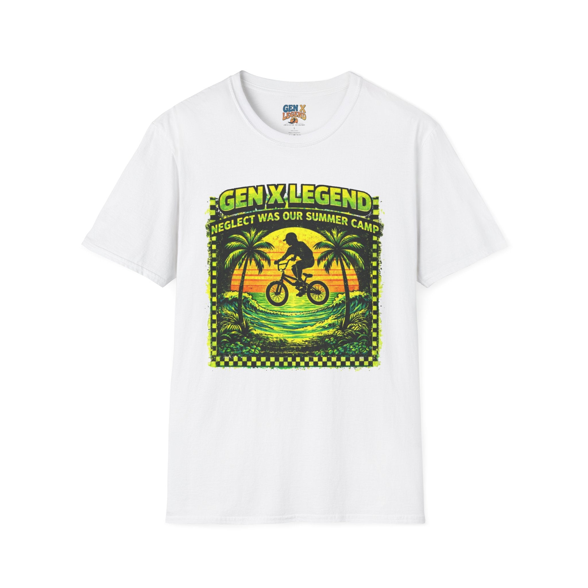 Gen X Legend T-Shirt — 80's Heatwave - 'Summer Camp'
