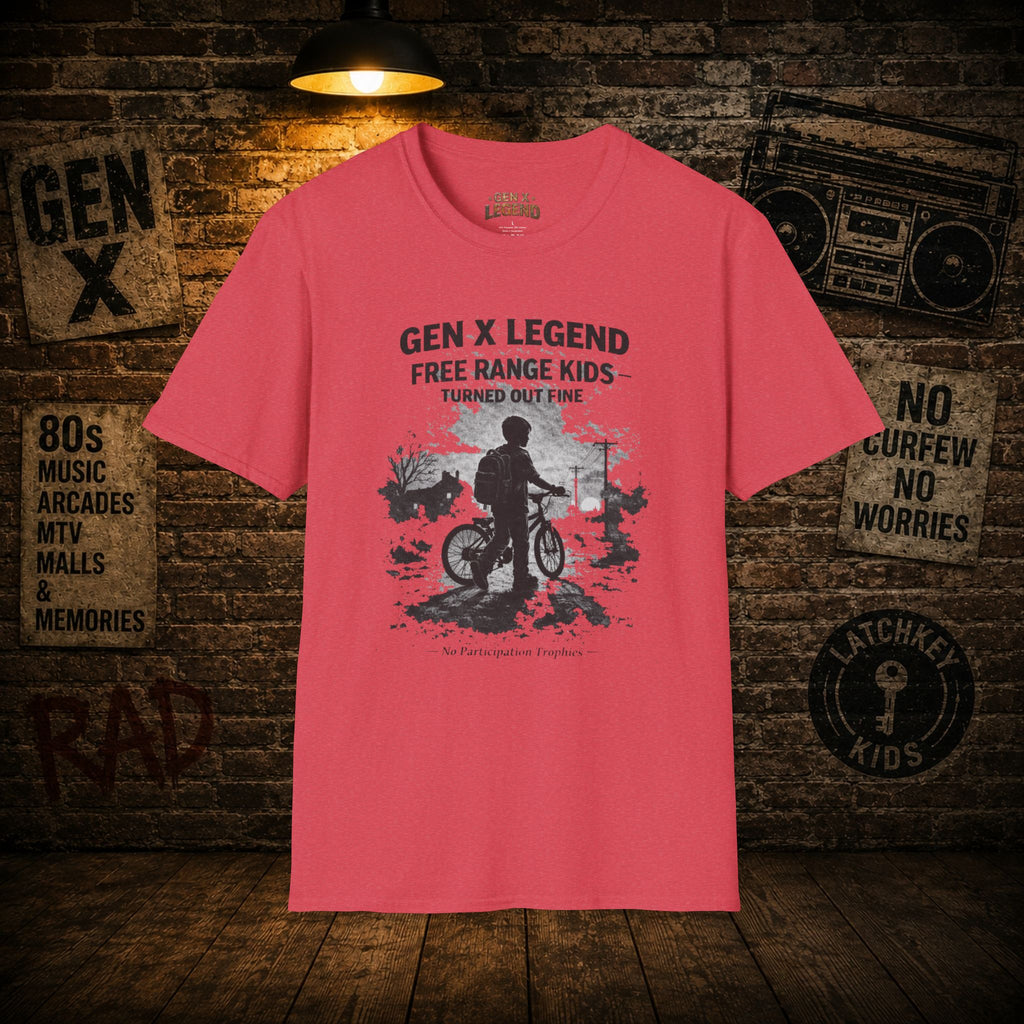 Gen X Legend T-Shirt — 'Free Range Kids'