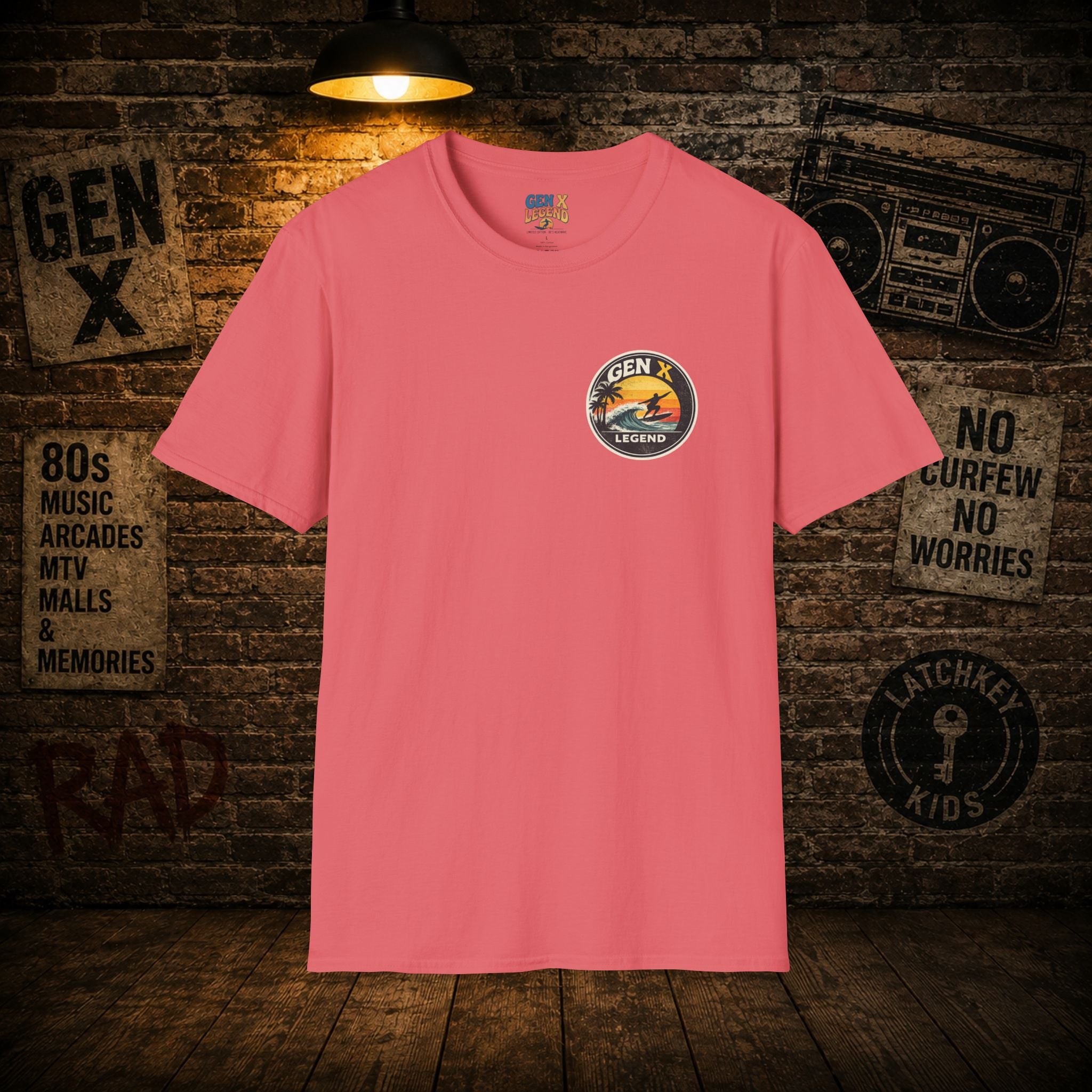 Gen X Legend T-Shirt — 80's Heatwave - 'Surf Legend'