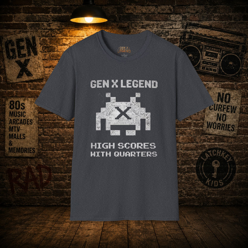 Gen X Legend T-Shirt — 'High Scores'