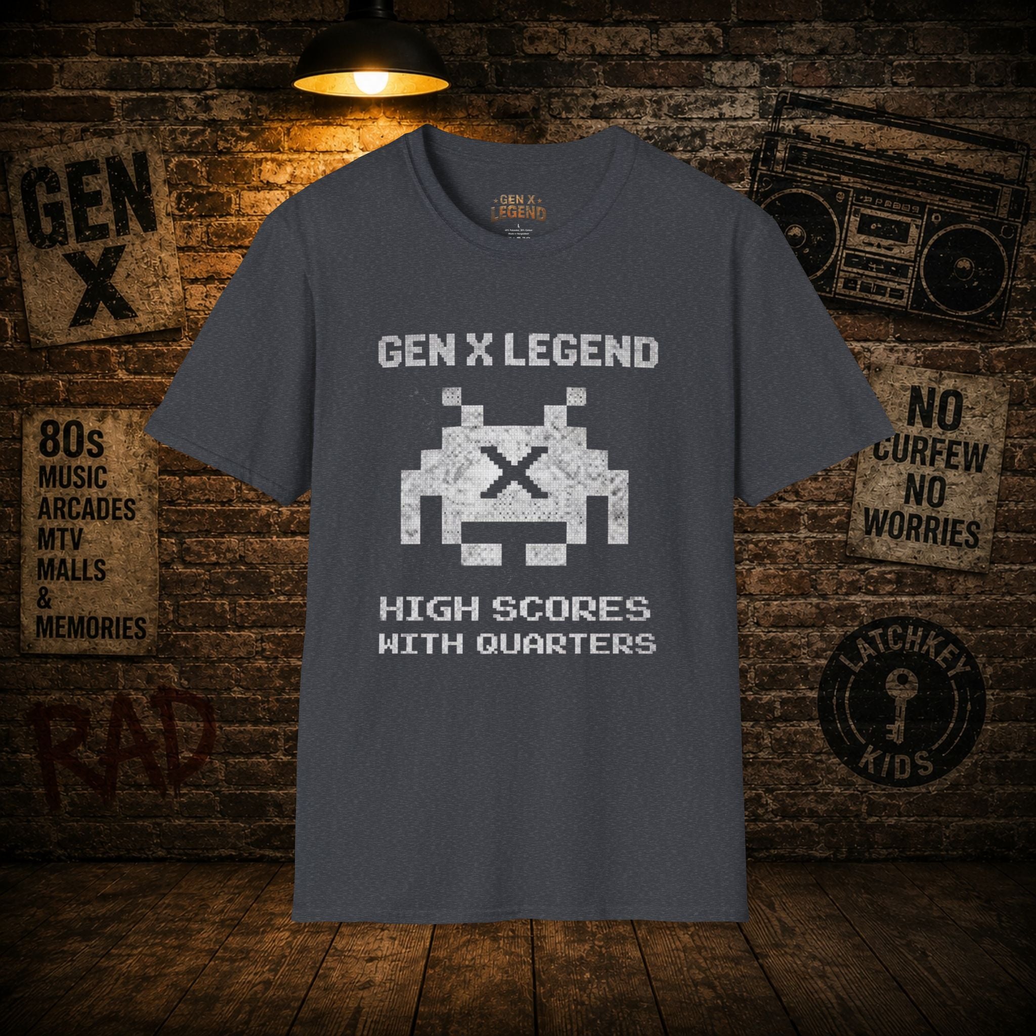 Gen X Legend T-Shirt — 'High Scores'