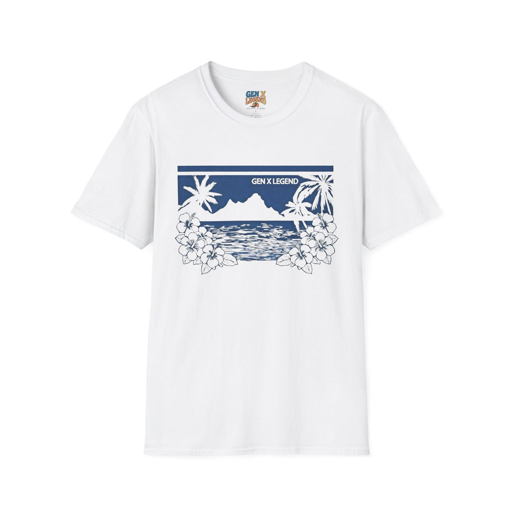 Gen X Legend T-Shirt — 80's Heatwave - 'Blue Ocean'