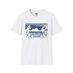 Gen X Legend T-Shirt — 80's Heatwave - 'Blue Ocean'