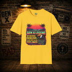 Gen X Legend T-Shirt — 80's Heatwave - 'Real Problems'