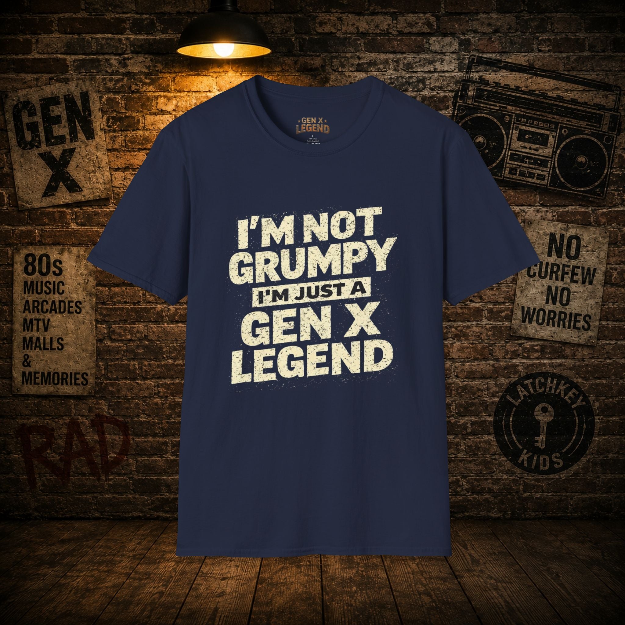 Gen X Legend T-Shirt — 'Not Grumpy'