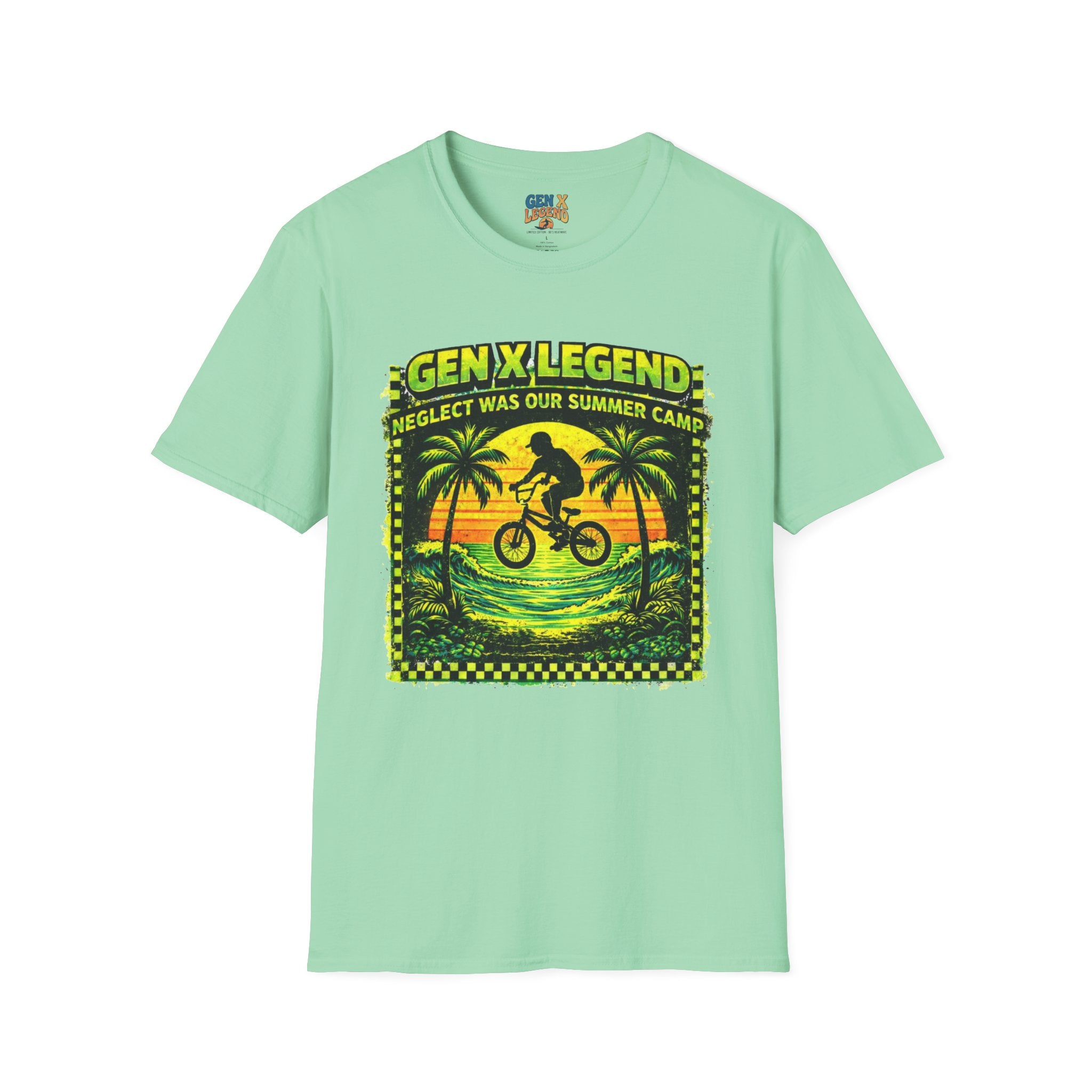 Gen X Legend T-Shirt — 80's Heatwave - 'Summer Camp'
