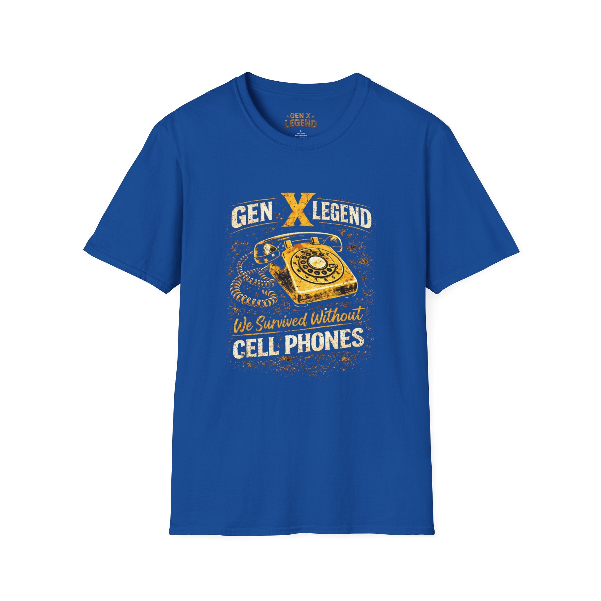 Gen X Legend T-Shirt — 'Survived Without Cell Phones'