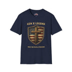 Gen X Legend T-Shirt — 'Built On Faith & Freedom' Tee