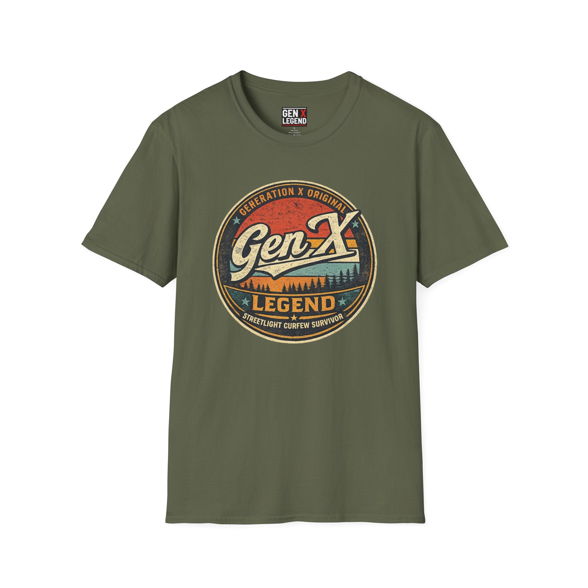 Gen X Legend T-Shirt — 'Streetlight Curfew'