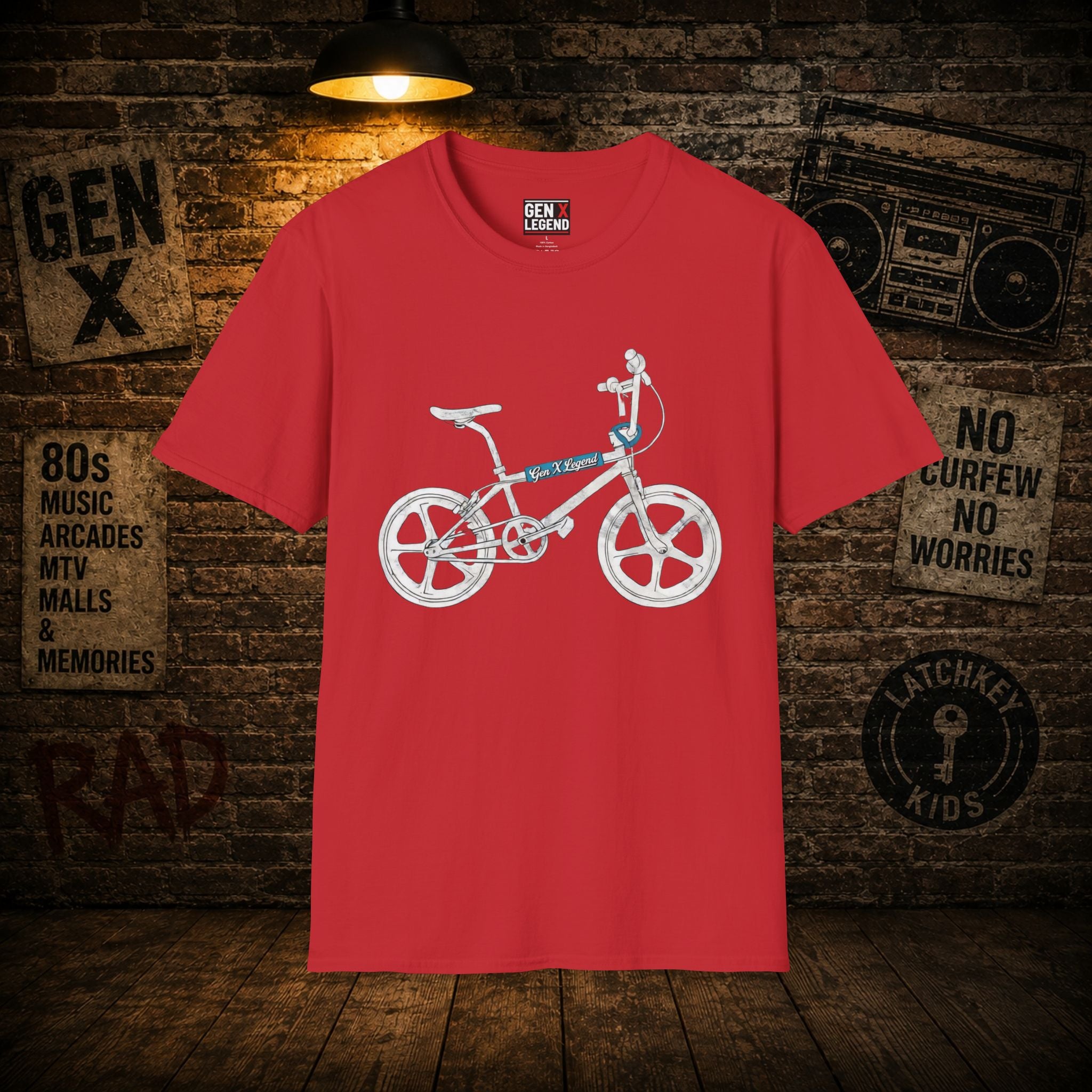 Gen X Legend T-Shirt — 'BMX Bike'