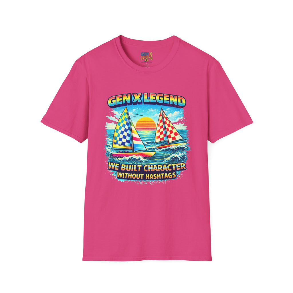 Gen X Legend T-Shirt — 80's Heatwave - 'Built Character'