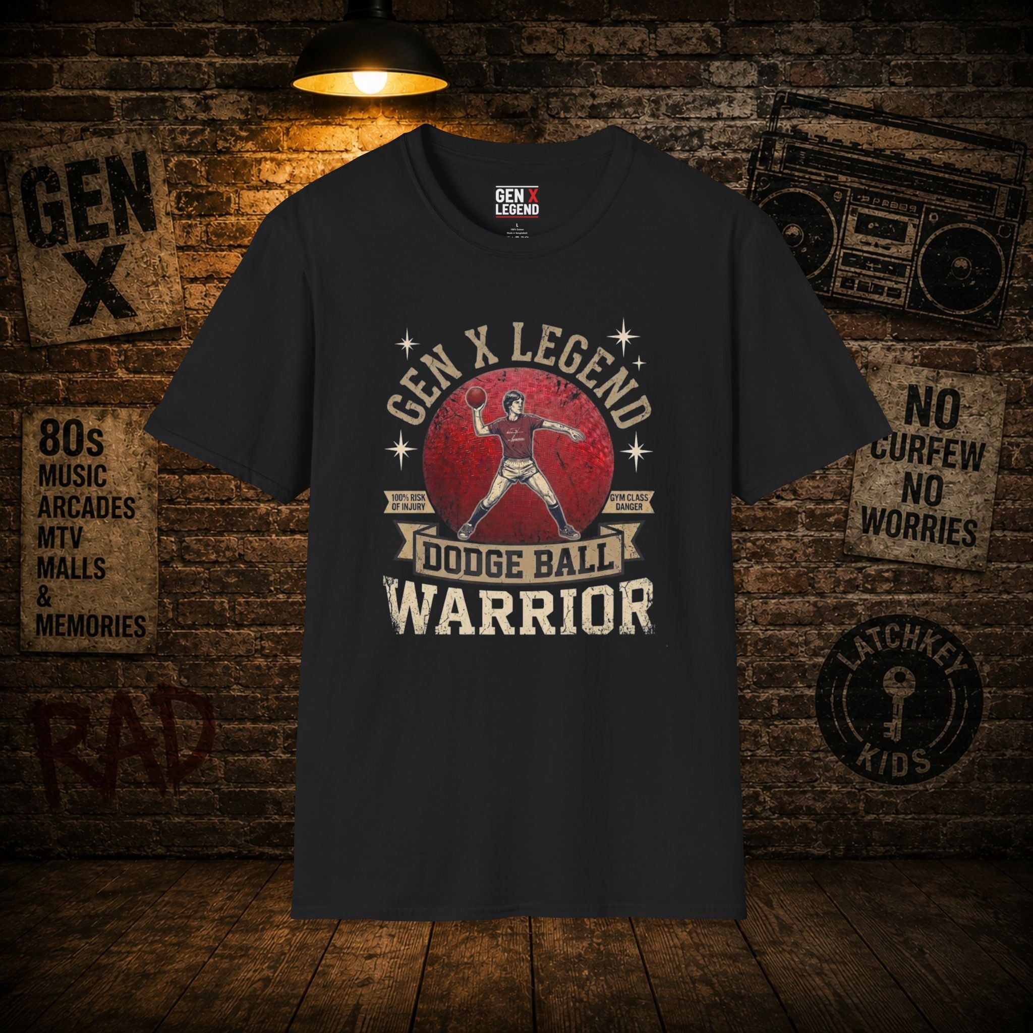 Gen X Legend T-Shirt — Dodge Ball Warrior