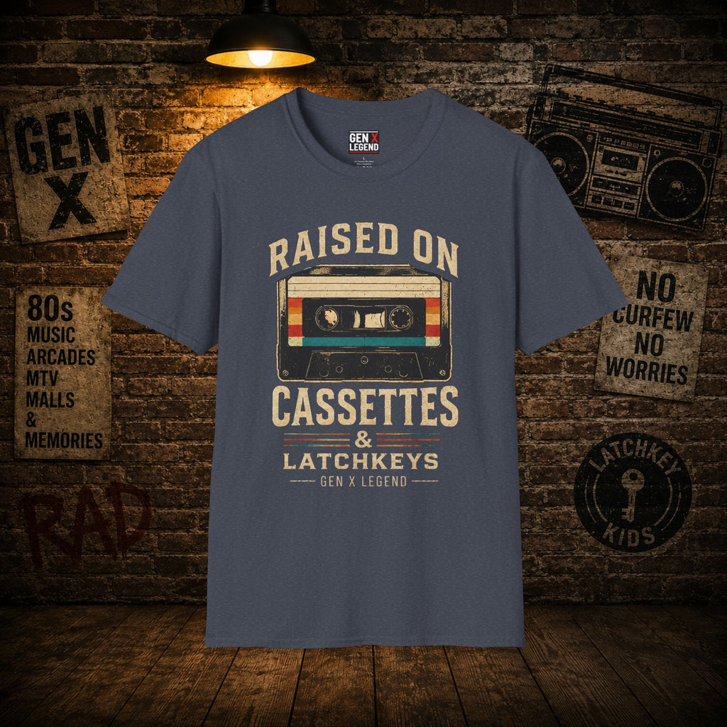 Gen X Legend T-Shirt - Raised On Cassettes
