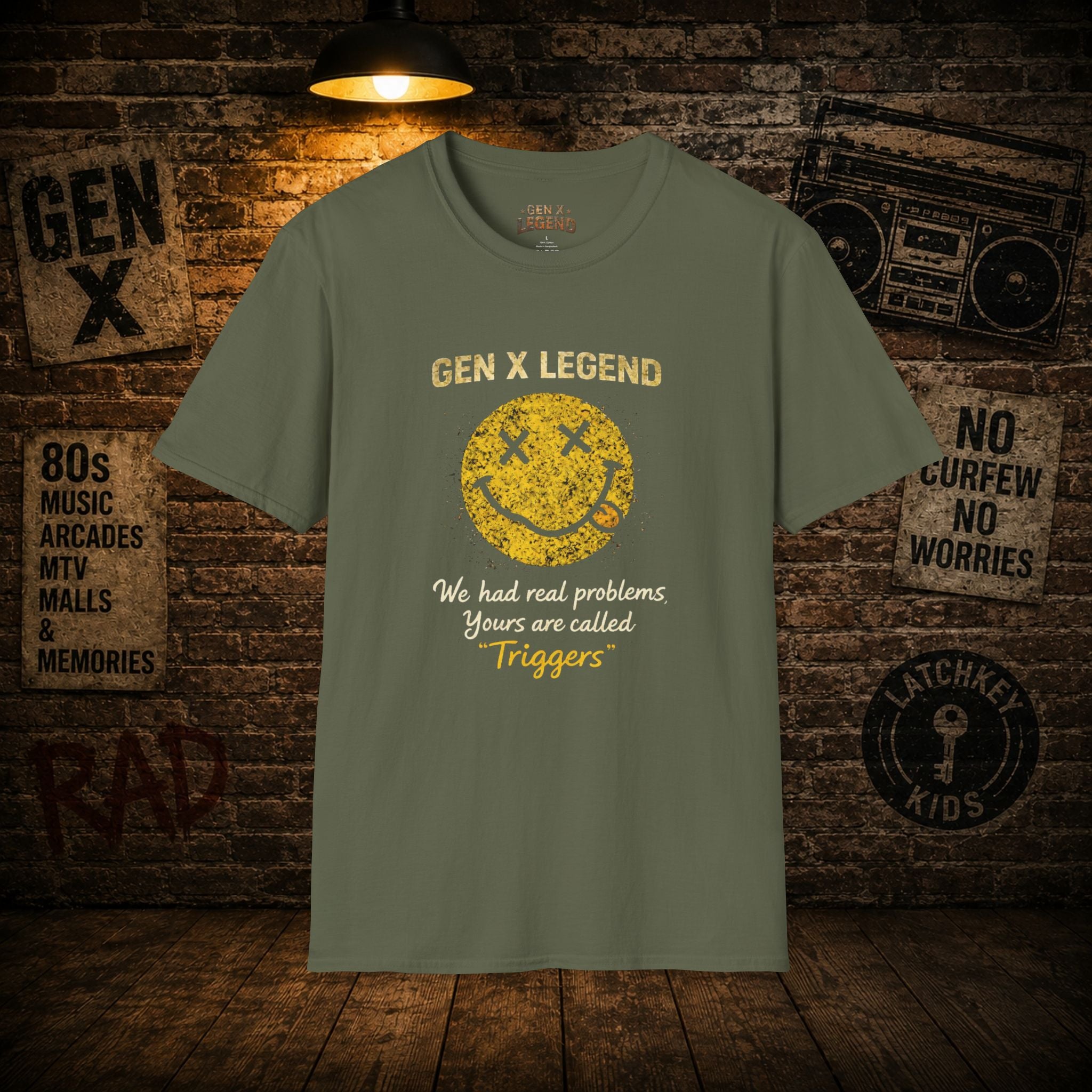 Gen X Legend T-Shirt — 'Triggers'