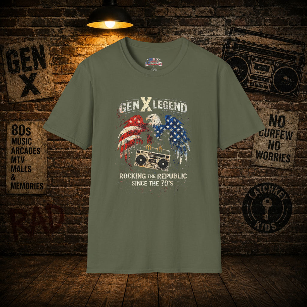 Gen X Legend T-Shirt — 'Rocking the Republic'