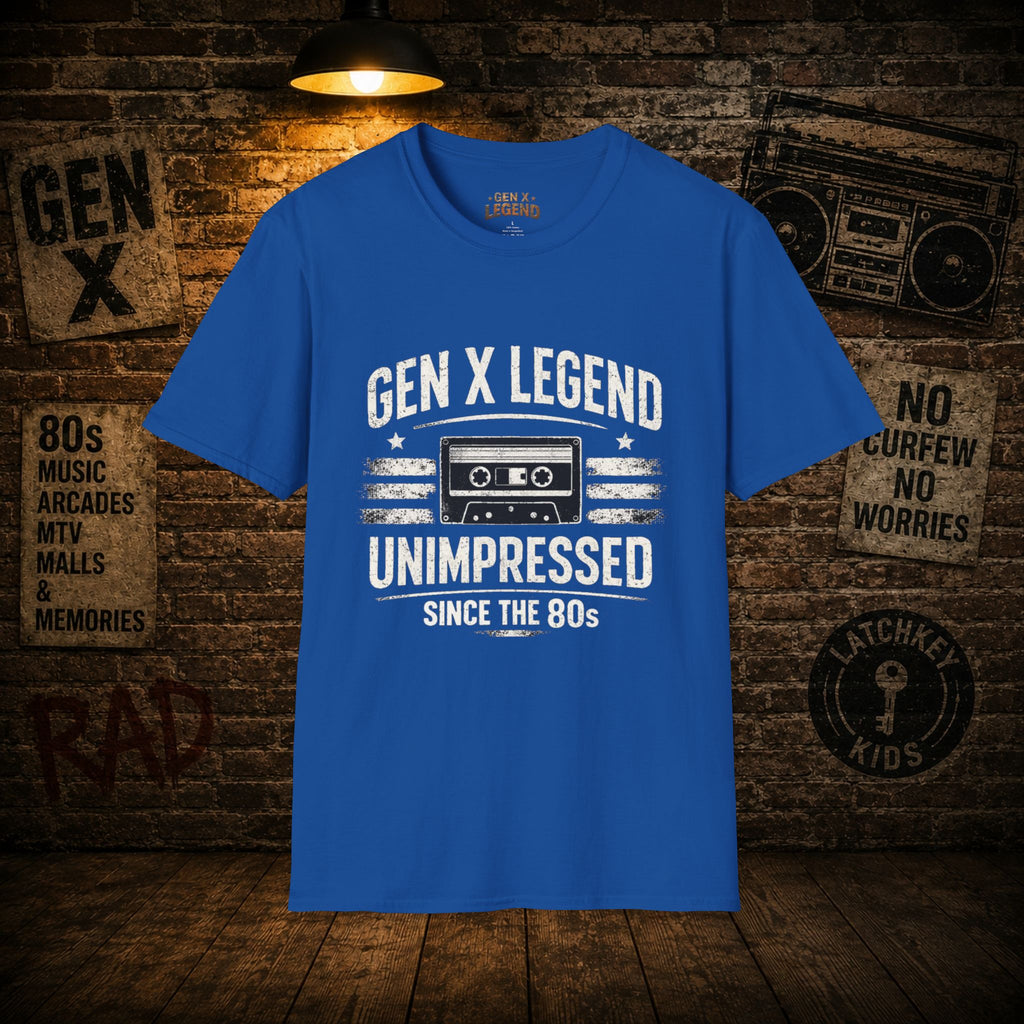 Gen X Legend T-Shirt — 'Unimpressed'