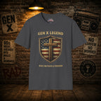 Gen X Legend T-Shirt — 'Built On Faith & Freedom' Tee