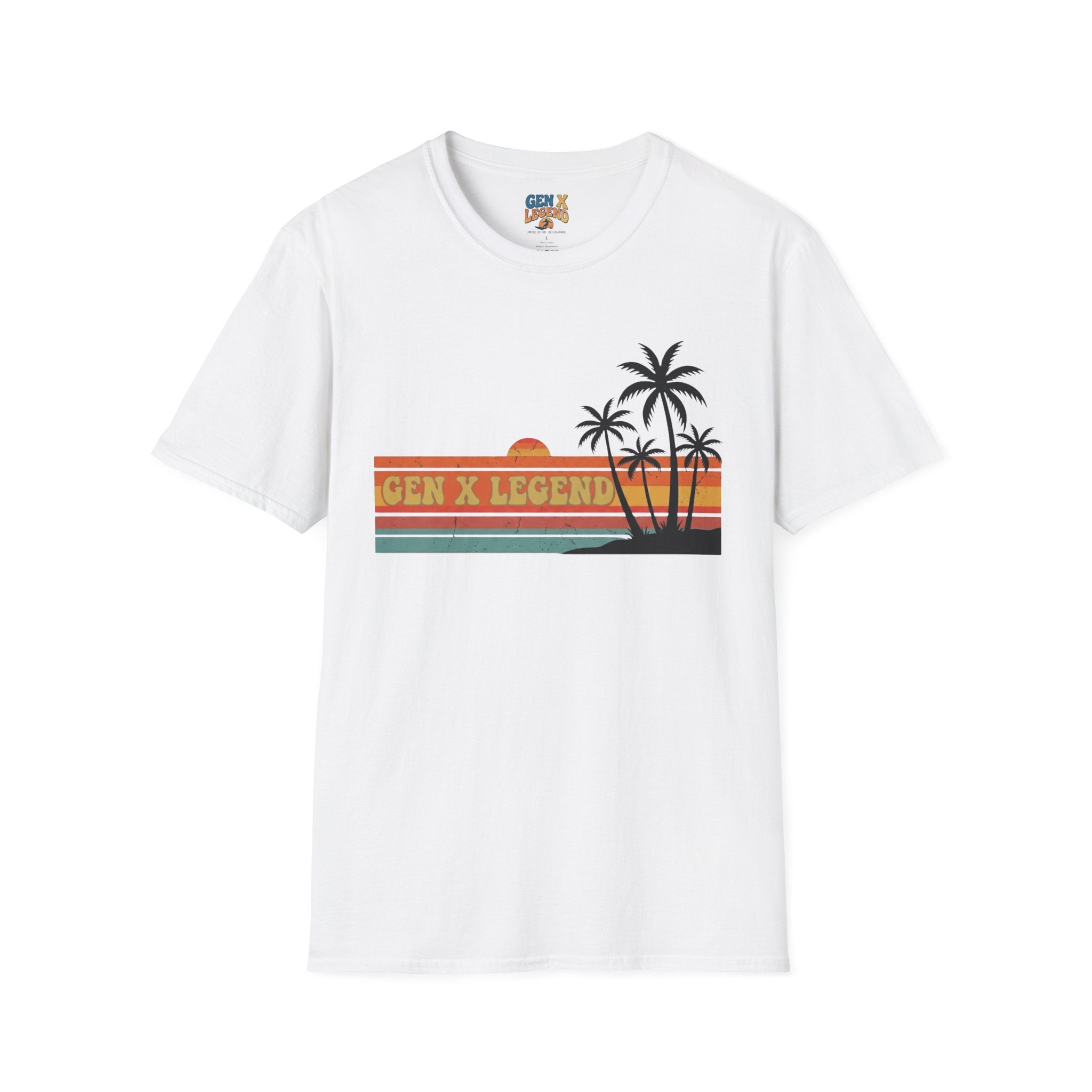 Gen X Legend T-Shirt — 80's Heatwave - 'Pacific Beach'