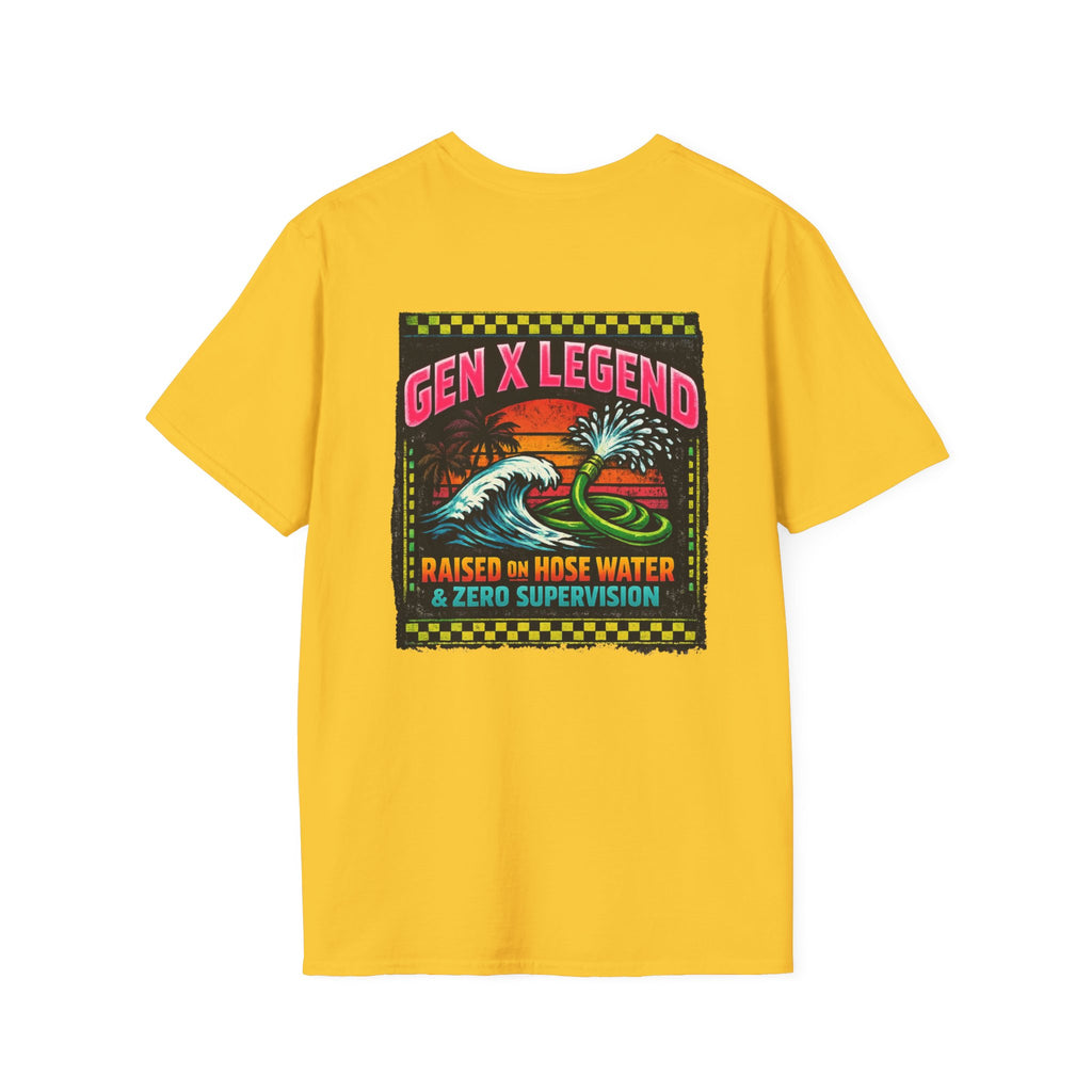 Gen X Legend T-Shirt — 80's Heatwave - 'Hose Water'